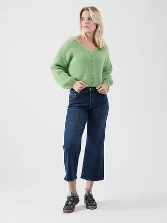 AMERICAN DREAMS | Cardigan Cropped Fit CORNELIA | grün